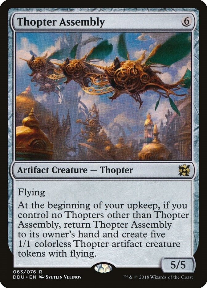 Image for Thopter Assembly (63) - Magic: The Gathering