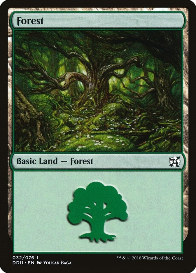 Image for Forest (032) (32) (DDU) - Magic: The Gathering