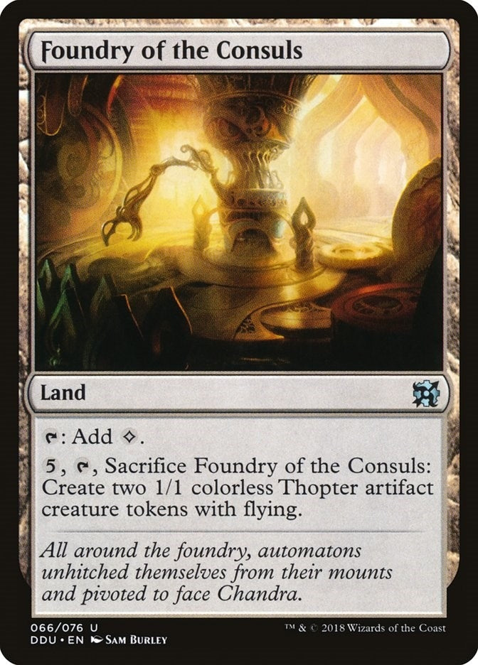 Image for Foundry of the Consuls (66) (DDU) - Magic: The Gathering