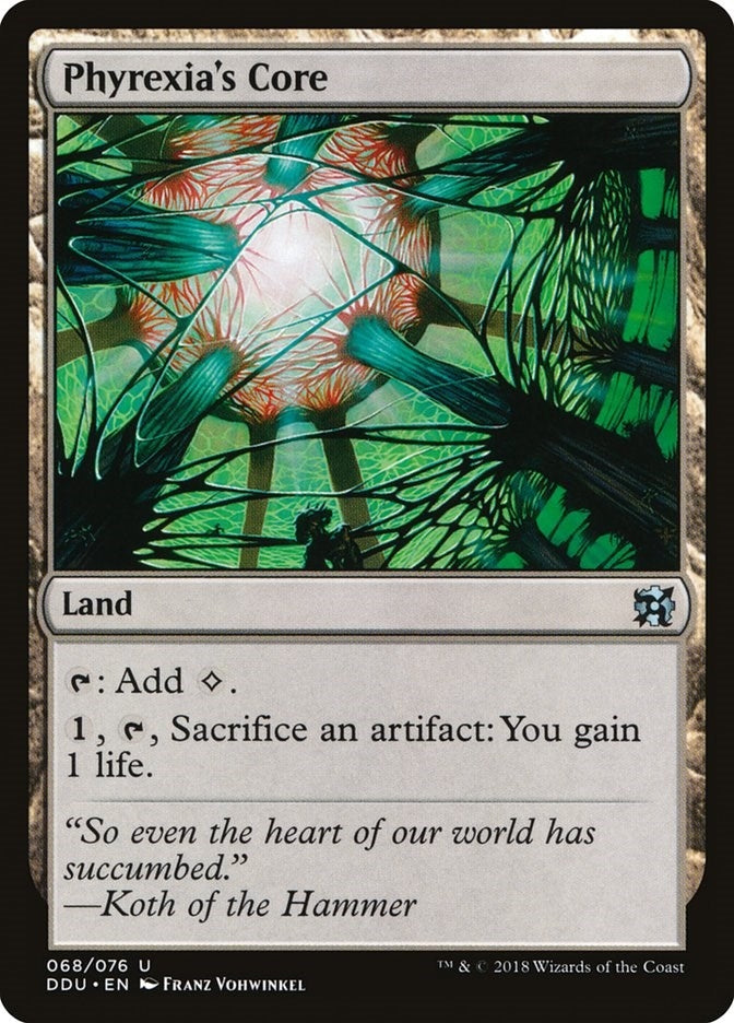 Image for Phyrexia's Core (68) - Magic: The Gathering
