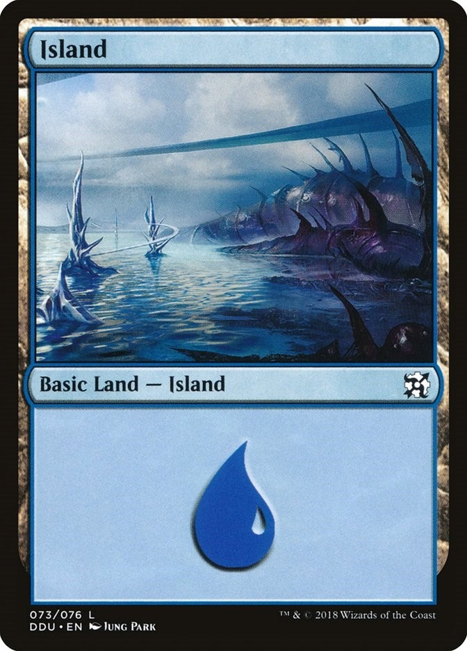 Image for Island (073) (73) (DDU) - Magic: The Gathering