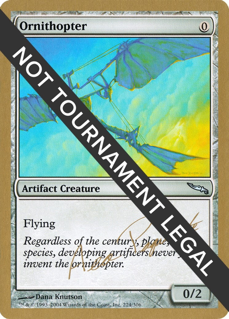 Image for Ornithopter - 2004 Aeo Paquette (MRD) (WCD) - Magic: The Gathering