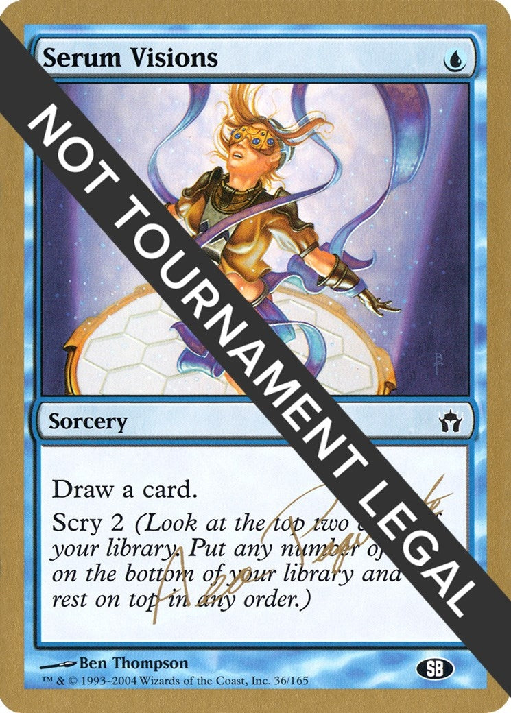 Image for Serum Visions - 2004 Aeo Paquette (5DN) (SB) (WCD) - Magic: The Gathering