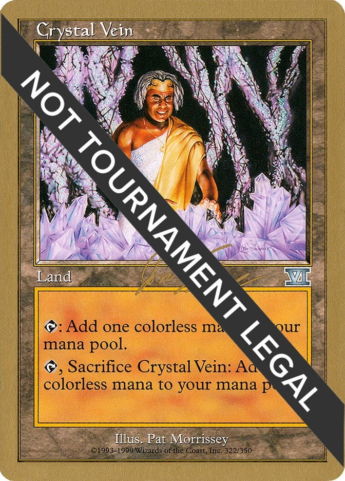 Image for Crystal Vein - 2000 Jon Finkel (6ED) - Magic: The Gathering