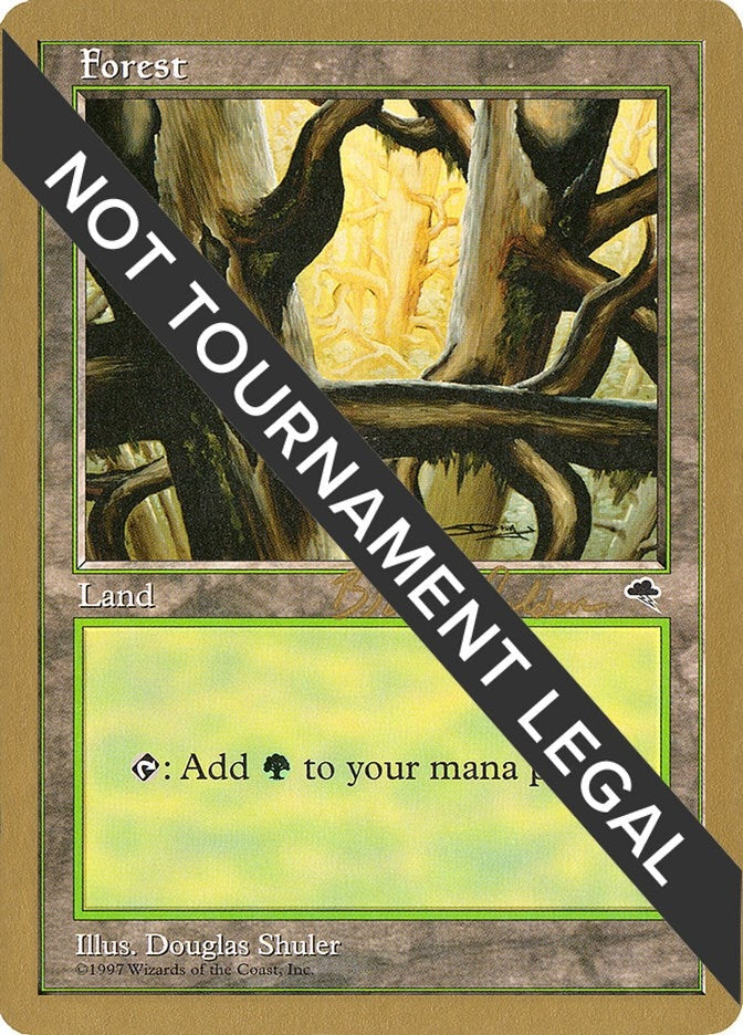 Image for Forest (Ledge) - 1998 Brian Selden (TMP) (WCD) - Magic: The Gathering