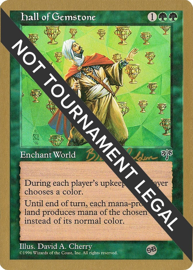 Image for Hall of Gemstone - 1998 Brian Selden (MIR) (SB) (WCD) - Magic: The Gathering