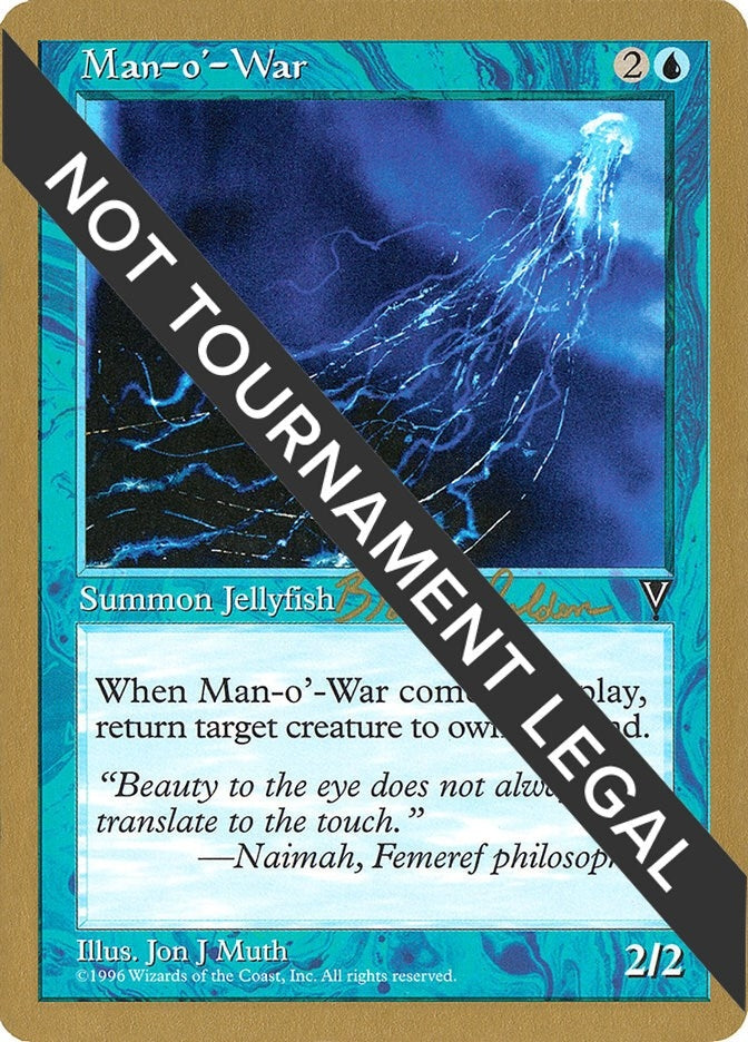 Image for Man-o'-War - 1998 Brian Selden (VIS) (WCD) - Magic: The Gathering