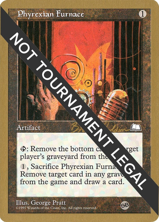 Image for Phyrexian Furnace - 1998 Brian Selden (WTH) (SB) - Magic: The Gathering