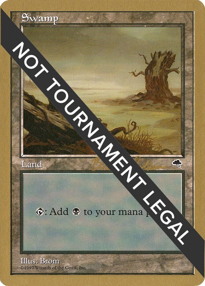 Image for Swamp (Horizontal Log) - 1998 Brian Selden (TMP) (WCD) - Magic: The Gathering
