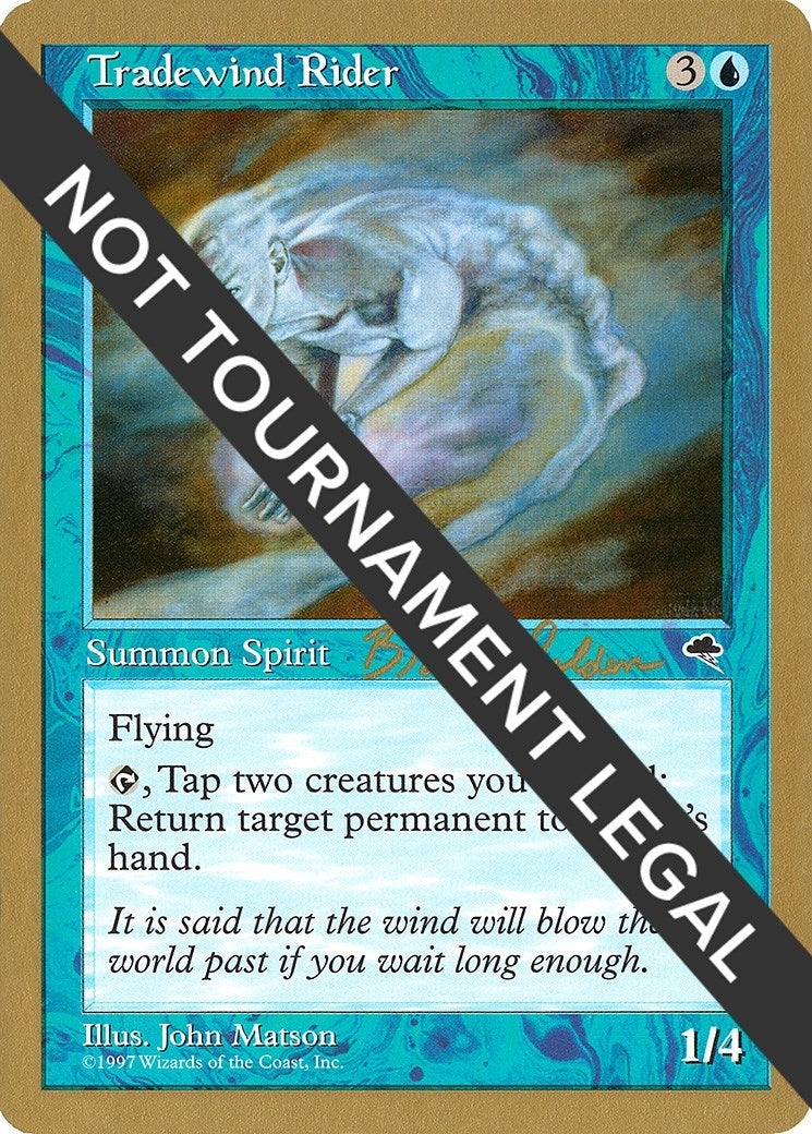 Image for Tradewind Rider - 1998 Brian Selden (TMP) (WCD) - Magic: The Gathering