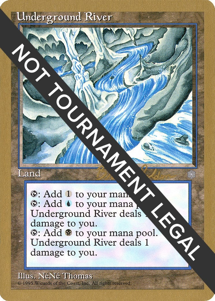 Image for Underground River - 1998 Brian Selden (ICE) (WCD) - Magic: The Gathering