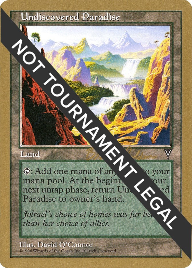 Image for Undiscovered Paradise - 1998 Brian Selden (VIS) - Magic: The Gathering