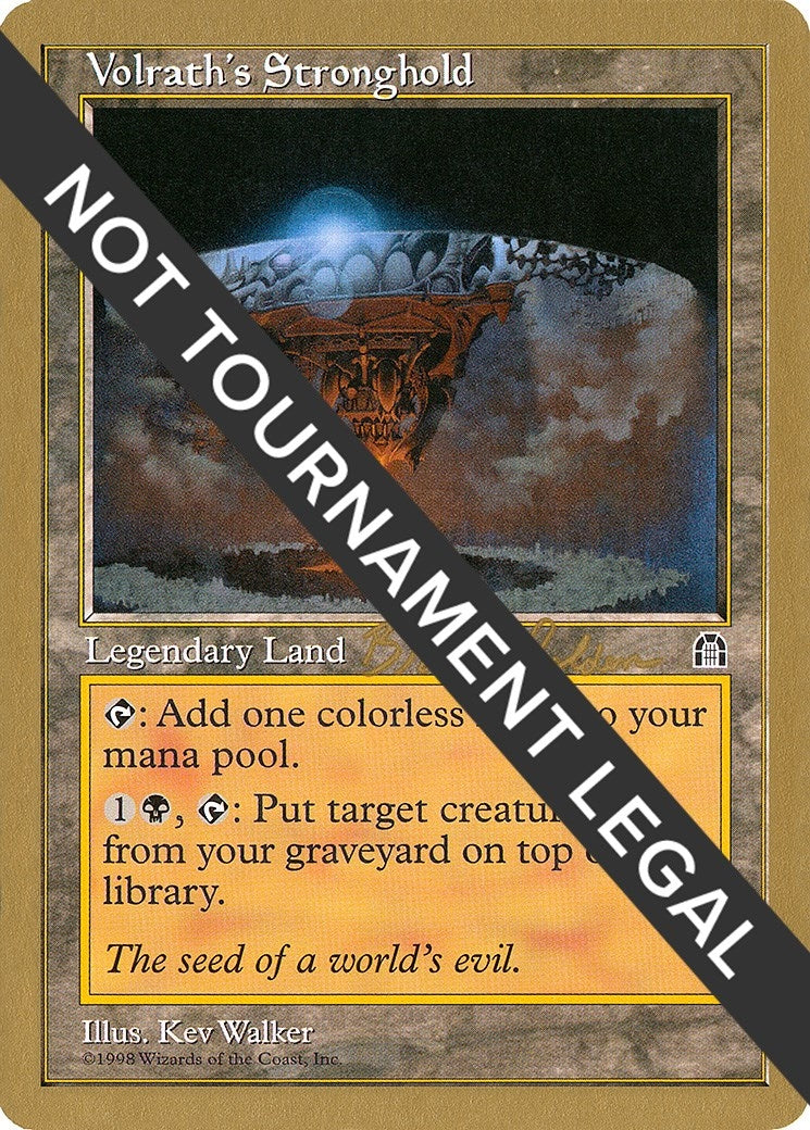 Image for Volrath's Stronghold - 1998 Brian Selden (STH) - Magic: The Gathering