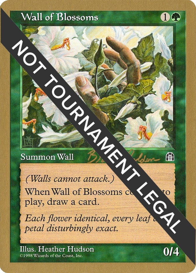 Image for Wall of Blossoms - 1998 Brian Selden (STH) - Magic: The Gathering