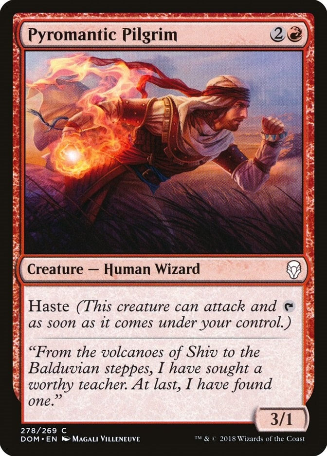 Image for Pyromantic Pilgrim (278) (DOM) - Magic: The Gathering