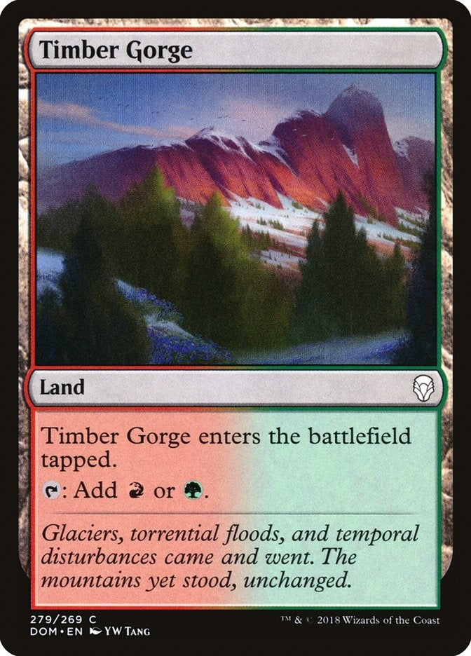 Image for Timber Gorge (279) (DOM) - Magic: The Gathering