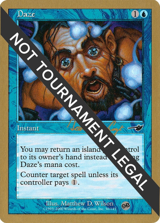 Image for Daze - 2000 Tom van de Logt (NMS) (WCD) - Magic: The Gathering