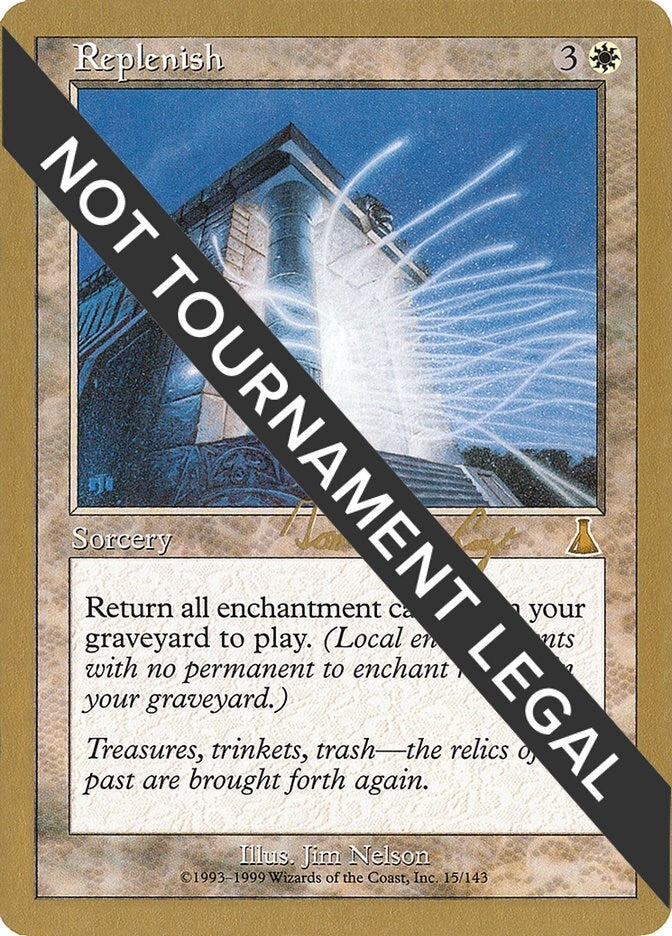 Image for Replenish - 2000 Tom van de Logt (UDS) (WCD) - Magic: The Gathering