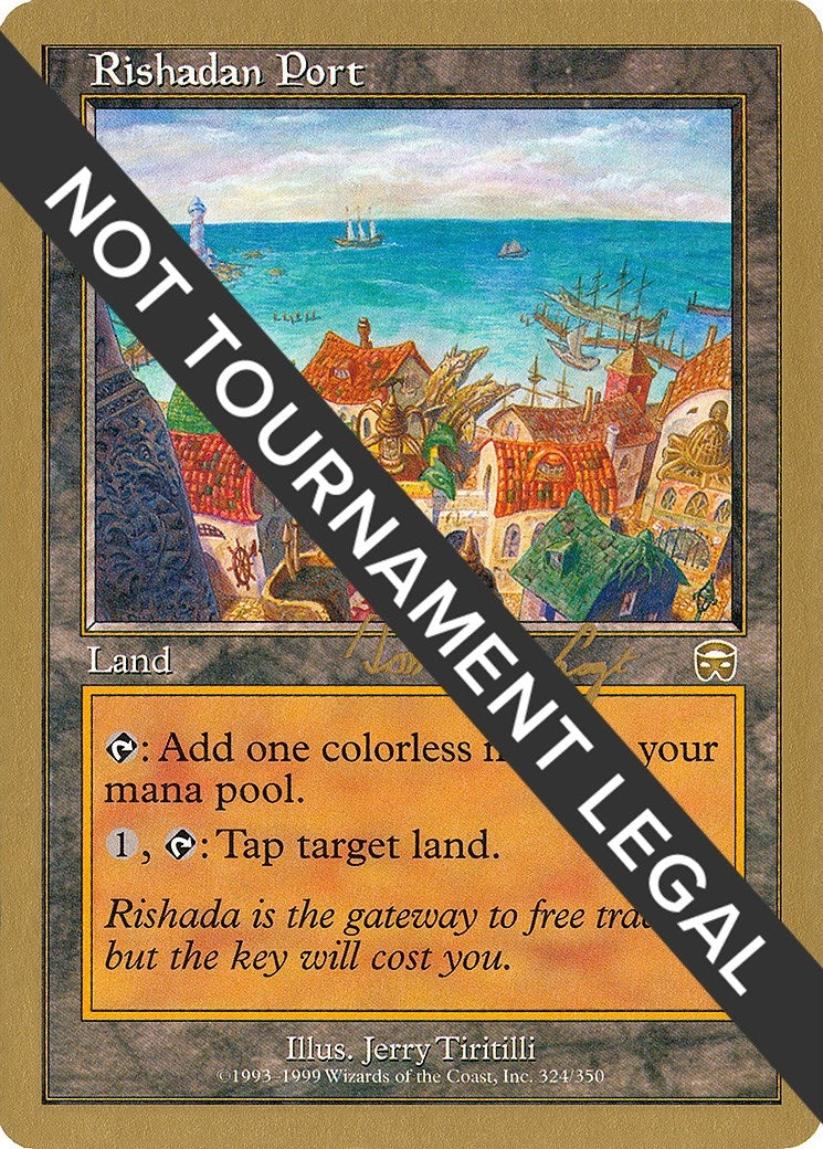 Image for Rishadan Port - 2000 Tom van de Logt (MMQ) (WCD) - Magic: The Gathering