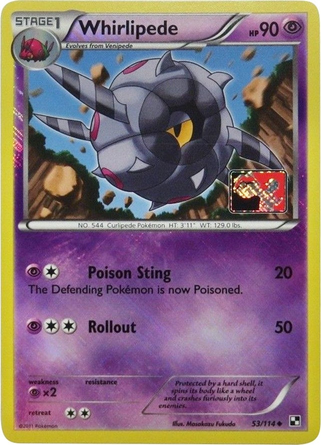 Image for Whirlipede - 53/114 (League Promo) (053/114) (PR) - Pokemon