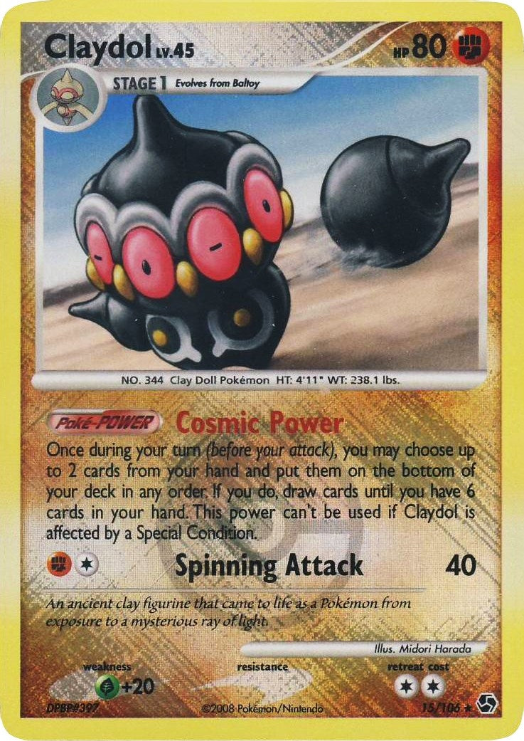 Image for Claydol - 15/106 (League Promo) (015/106) (PR) - Pokemon