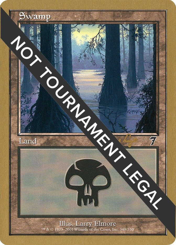 Image for Swamp (348) - 2001 Tom van de Logt (7ED) (WCD) - Magic: The Gathering