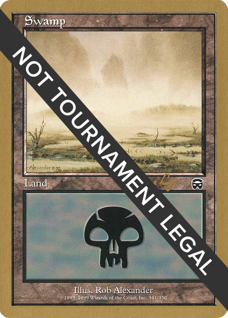 Image for Swamp (341) - 2001 Tom van de Logt (MMQ) (WCD) - Magic: The Gathering