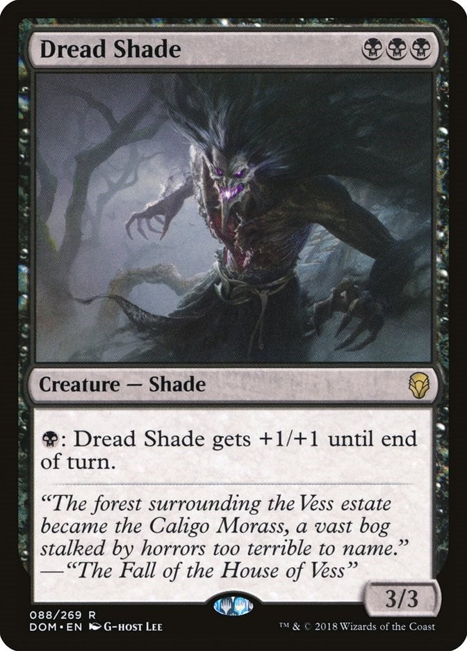 Image for Dread Shade (88) (DOM) - Magic: The Gathering