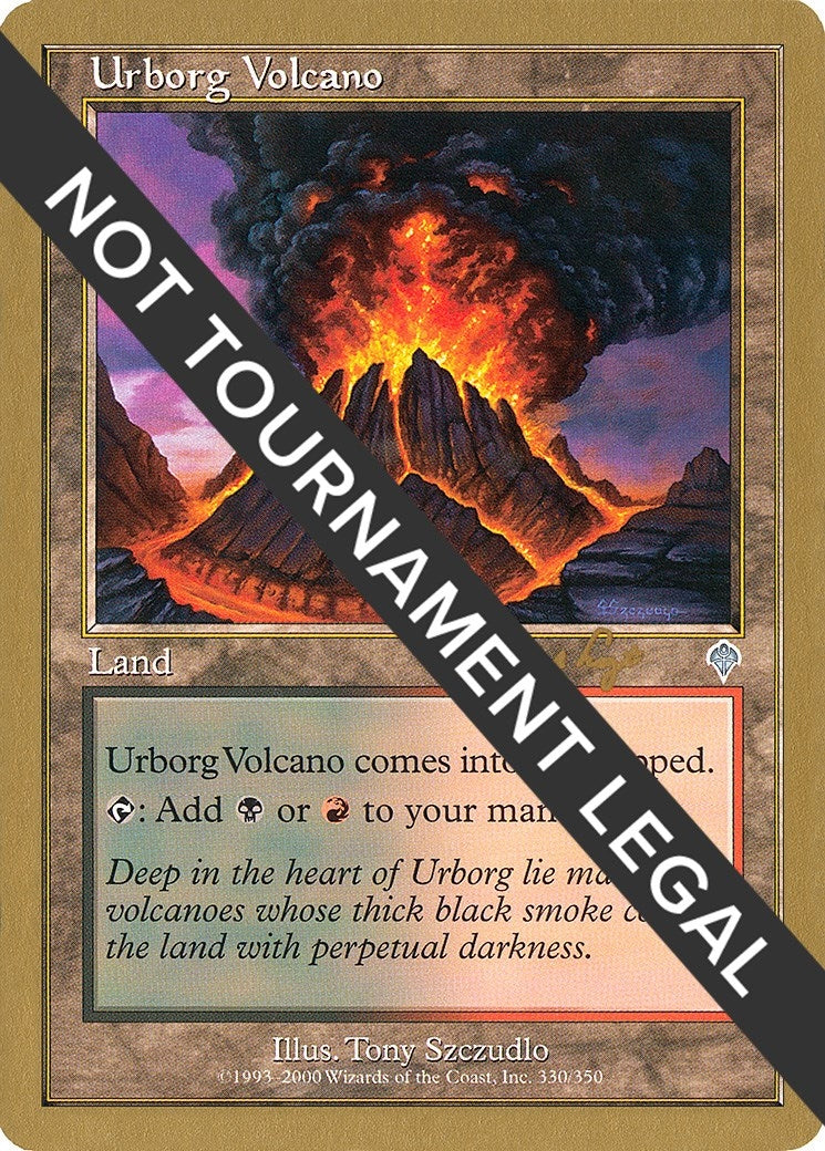 Image for Urborg Volcano - 2001 Tom van de Logt (INV) - Magic: The Gathering