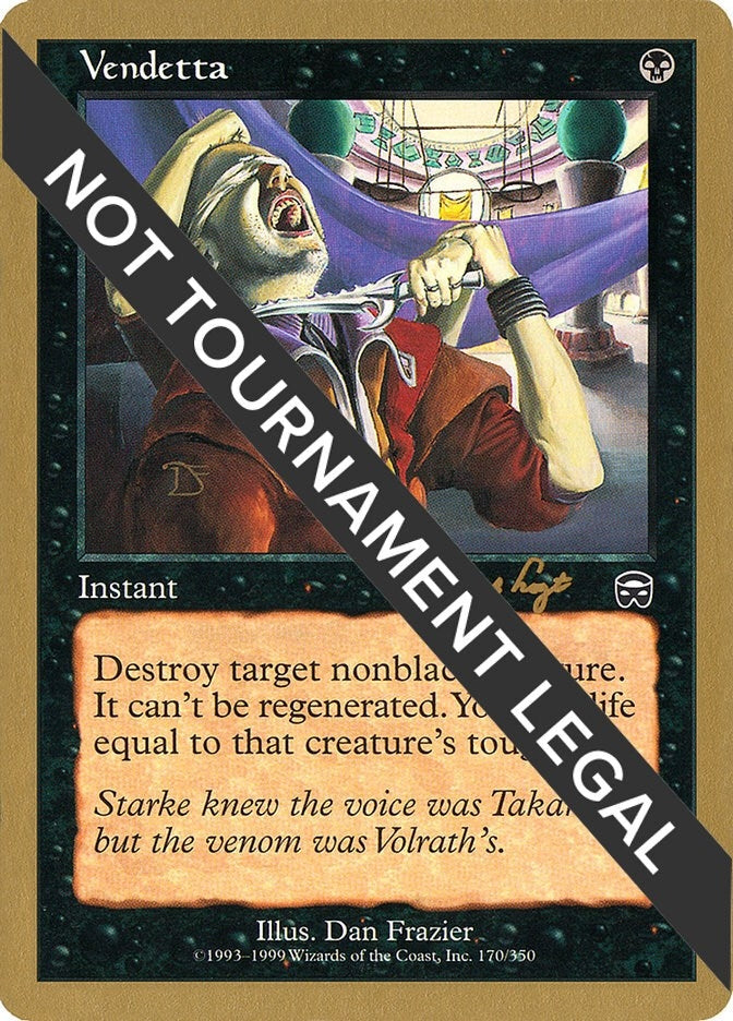 Image for Vendetta - 2001 Tom van de Logt (MMQ) - Magic: The Gathering