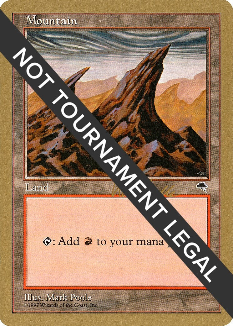 Image for Mountain (Right) - 1999 Kai Budde (TMP) - Magic: The Gathering