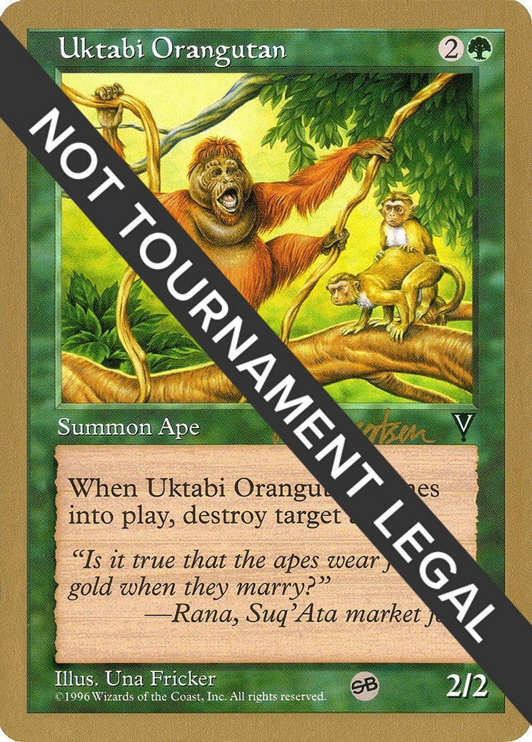 Image for Uktabi Orangutan - 1997 Svend Geertsen (VIS) (SB) (WCD) - Magic: The Gathering