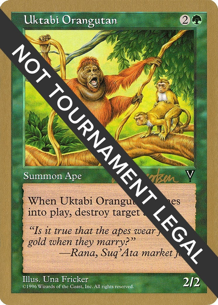 Image for Uktabi Orangutan - 1997 Svend Geertsen (VIS) (WCD) - Magic: The Gathering