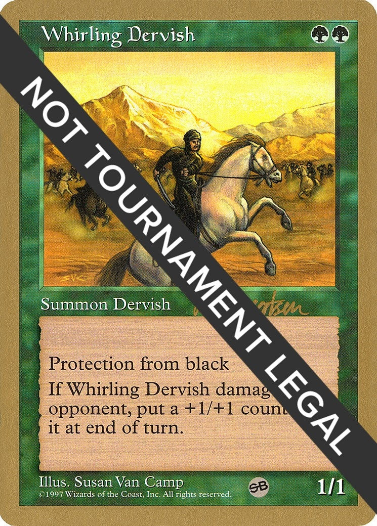 Image for Whirling Dervish - 1997 Svend Geertsen (5ED) (SB) (WCD) - Magic: The Gathering