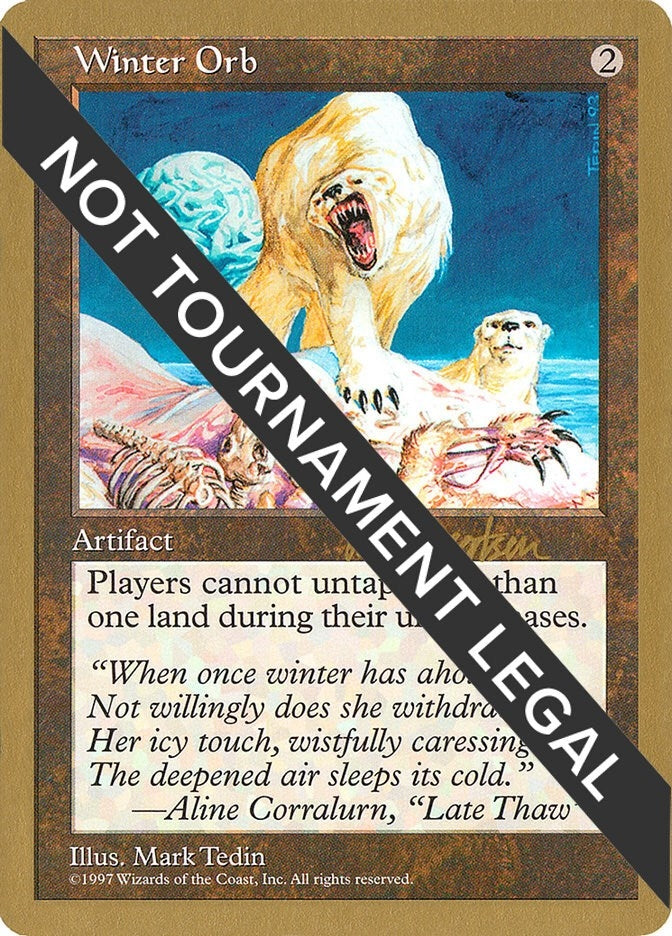 Image for Winter Orb - 1997 Svend Geertsen (5ED) (WCD) - Magic: The Gathering