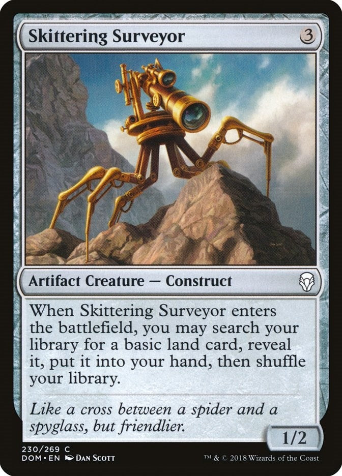 Image for Skittering Surveyor (230) (DOM) - Magic: The Gathering