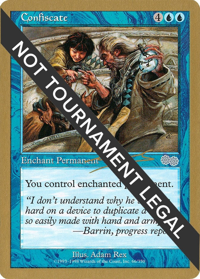 Image for Confiscate - 2000 Nicolas Labarre (USG) - Magic: The Gathering