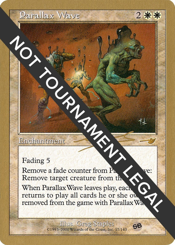 Image for Parallax Wave - 2000 Nicolas Labarre (NMS) (SB) - Magic: The Gathering
