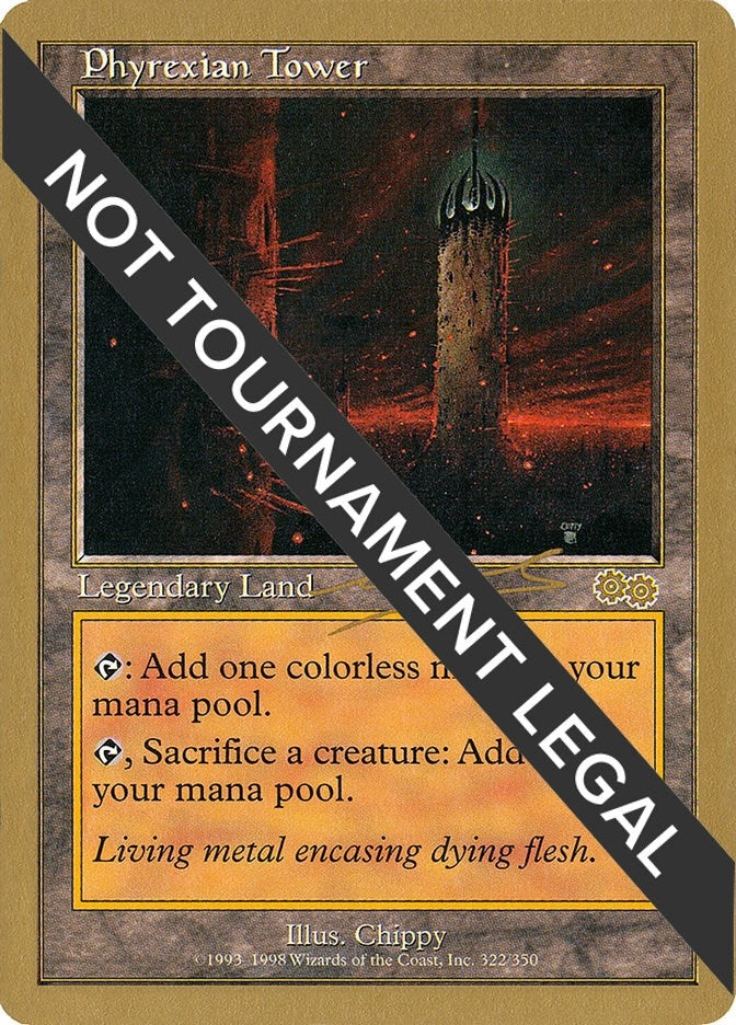 Image for Phyrexian Tower - 2000 Nicolas Labarre (USG) (WCD) - Magic: The Gathering