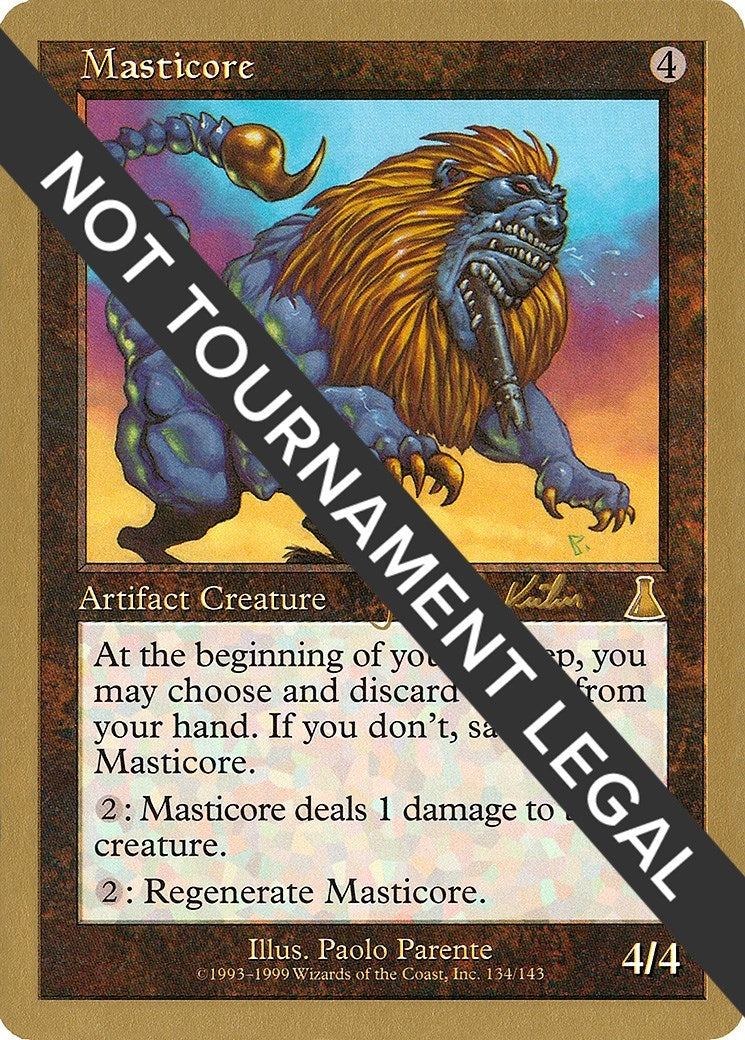 Image for Masticore - 2000 Janosch Kuhn (UDS) - Magic: The Gathering