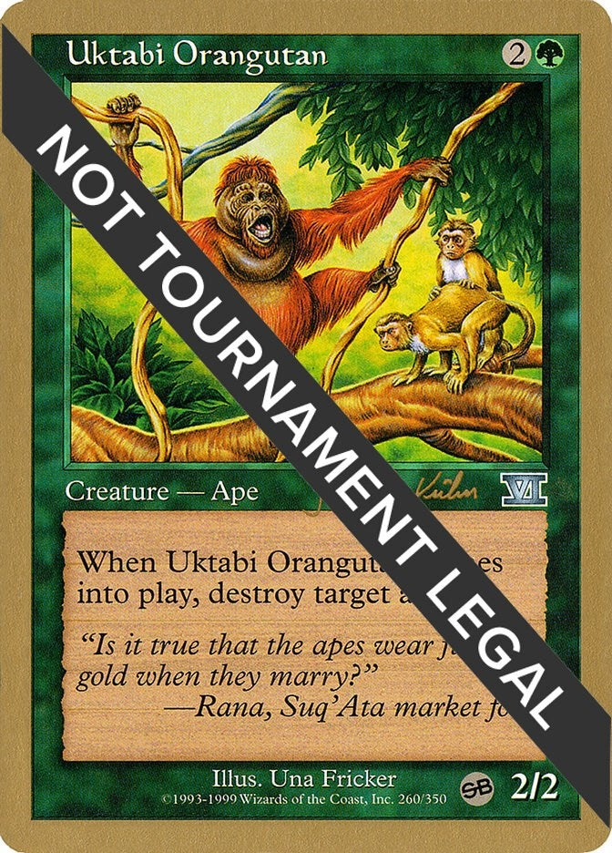 Image for Uktabi Orangutan - 2000 Janosch Kuhn (6ED) (SB) (WCD) - Magic: The Gathering