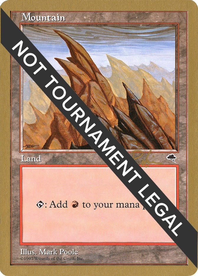 Image for Mountain (Left) - 1998 Ben Rubin (TMP) - Magic: The Gathering
