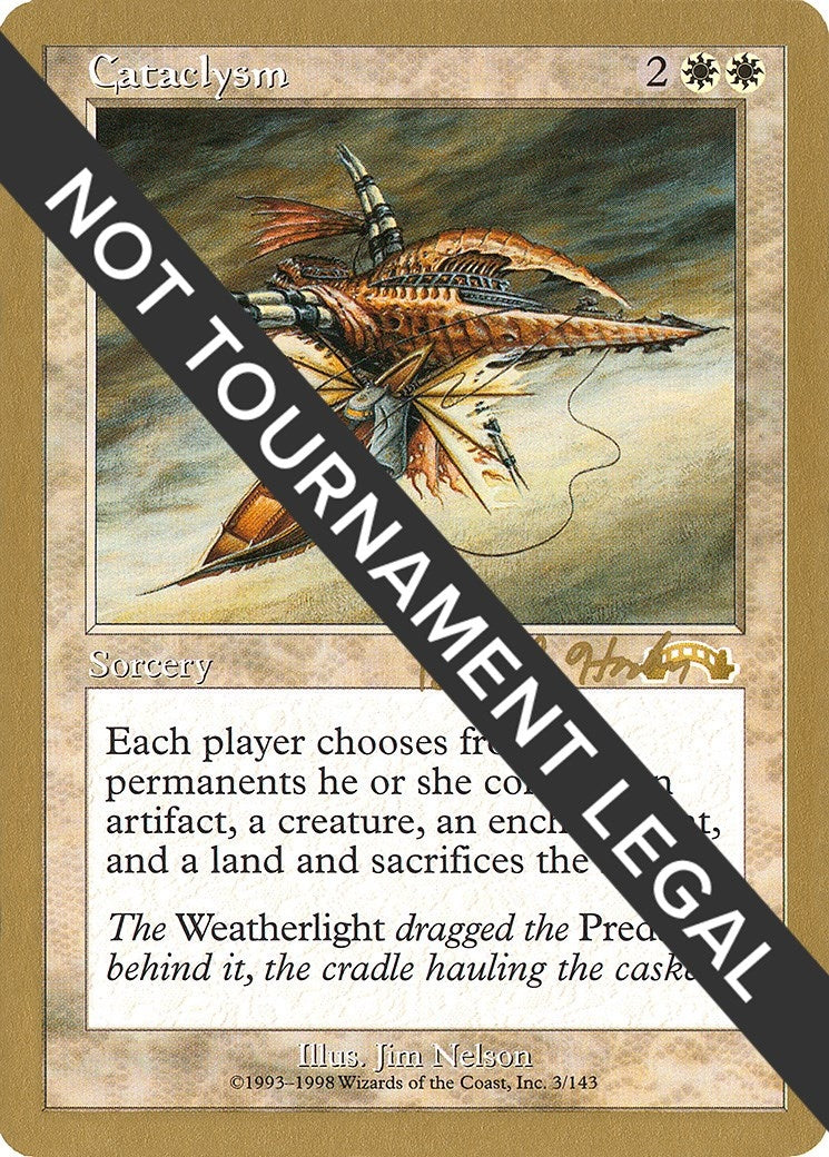 Image for Cataclysm - 1998 Brian Hacker (EXO) (WCD) - Magic: The Gathering