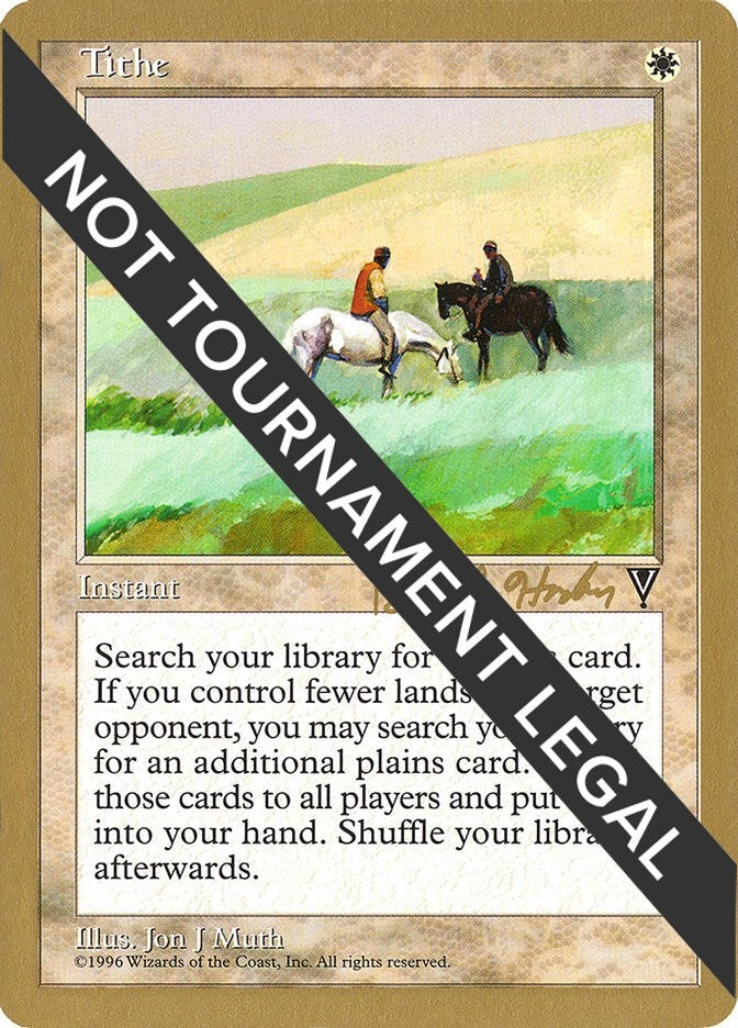 Image for Tithe - 1998 Brian Hacker (VIS) (WCD) - Magic: The Gathering