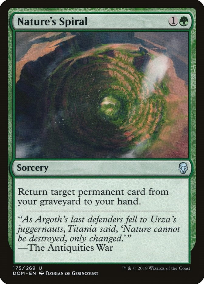 Image for Nature's Spiral (175) - Magic: The Gathering