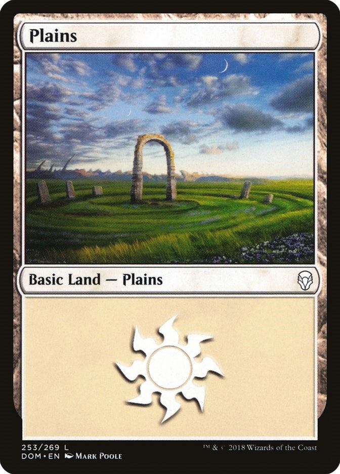 Image for Plains (253) (253) (DOM) - Magic: The Gathering