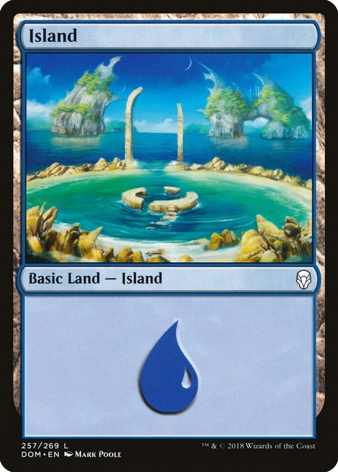 Image for Island (257) (257) - Magic: The Gathering