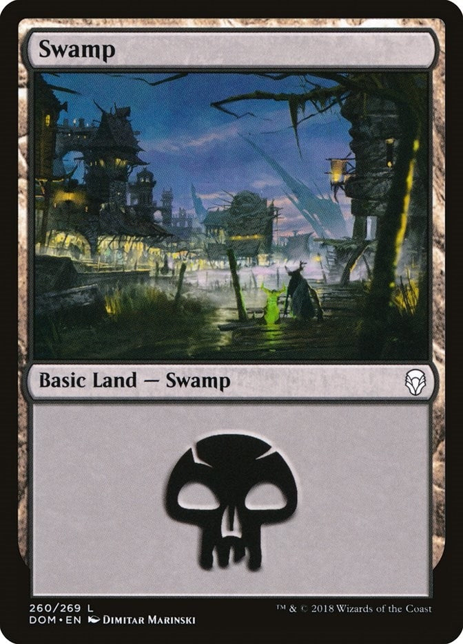 Image for Swamp (260) (260) (DOM) - Magic: The Gathering