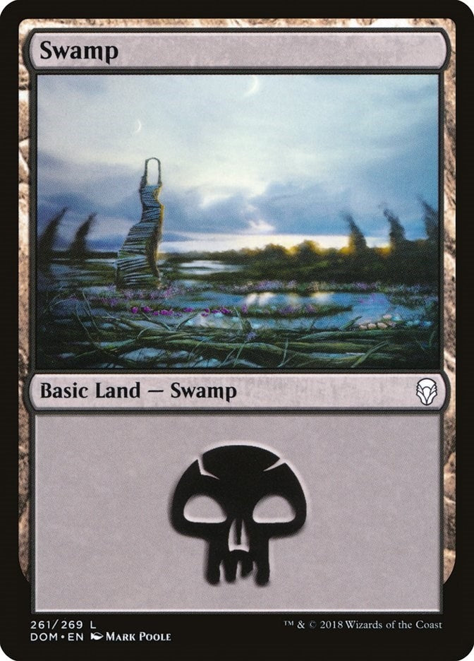 Image for Swamp (261) (261) (DOM) - Magic: The Gathering