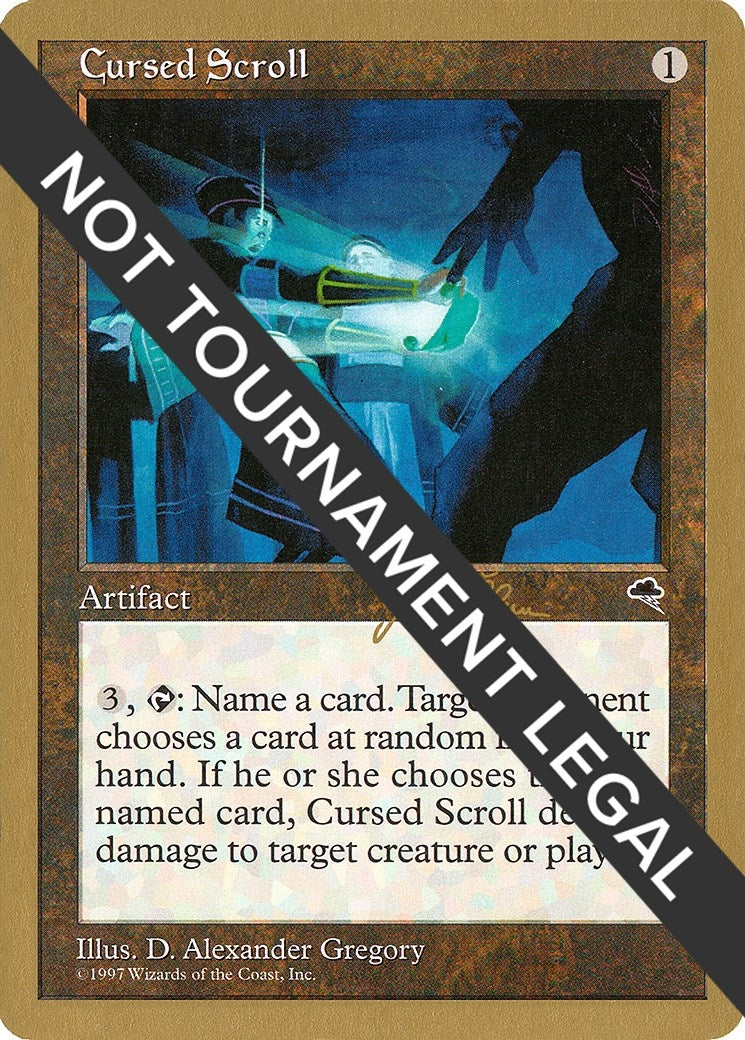 Image for Cursed Scroll - 1999 Jakub Slemr (TMP) - Magic: The Gathering